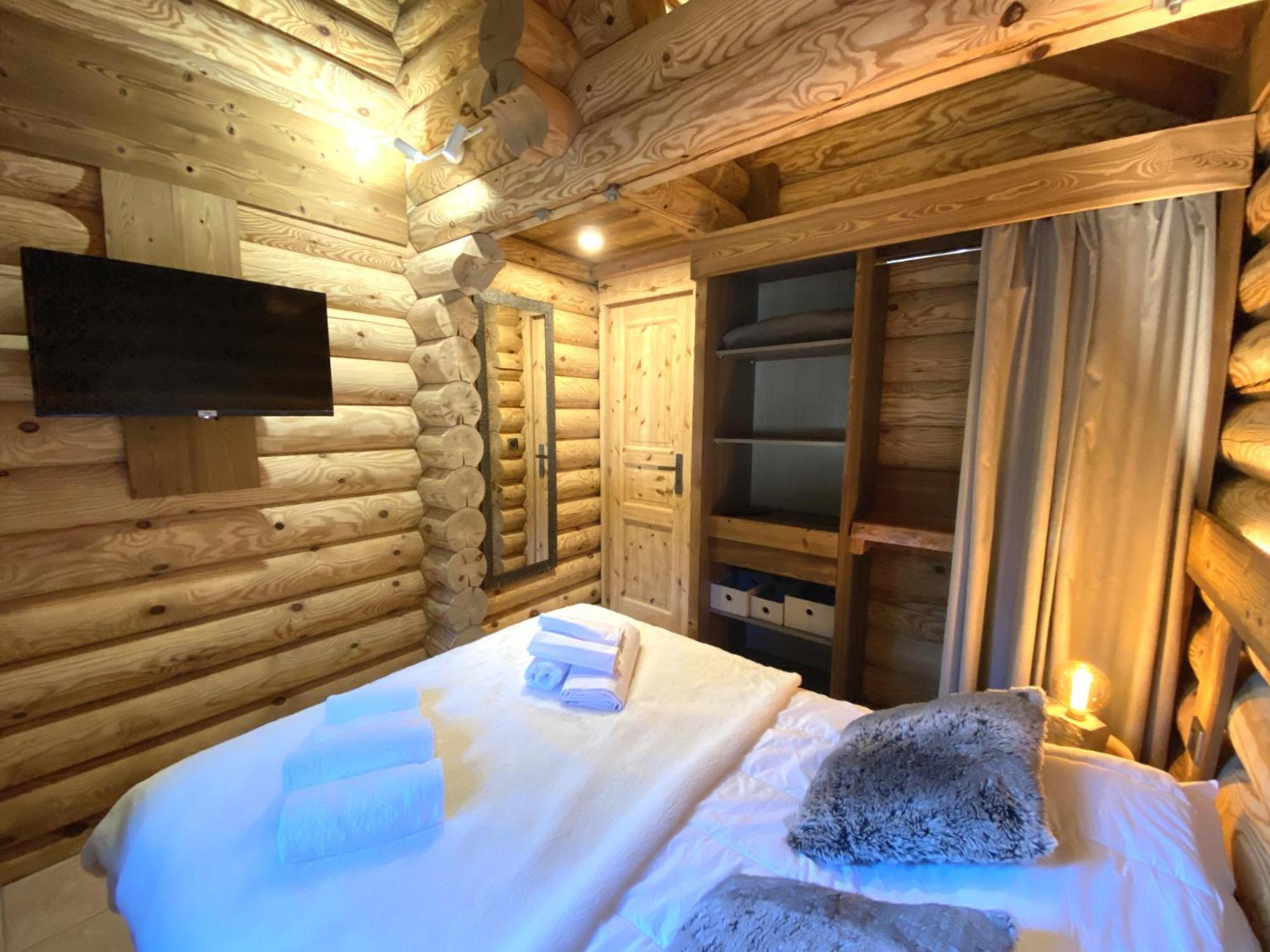 L'Oursblanc Chalet En Rondins La Bresse Exterior foto