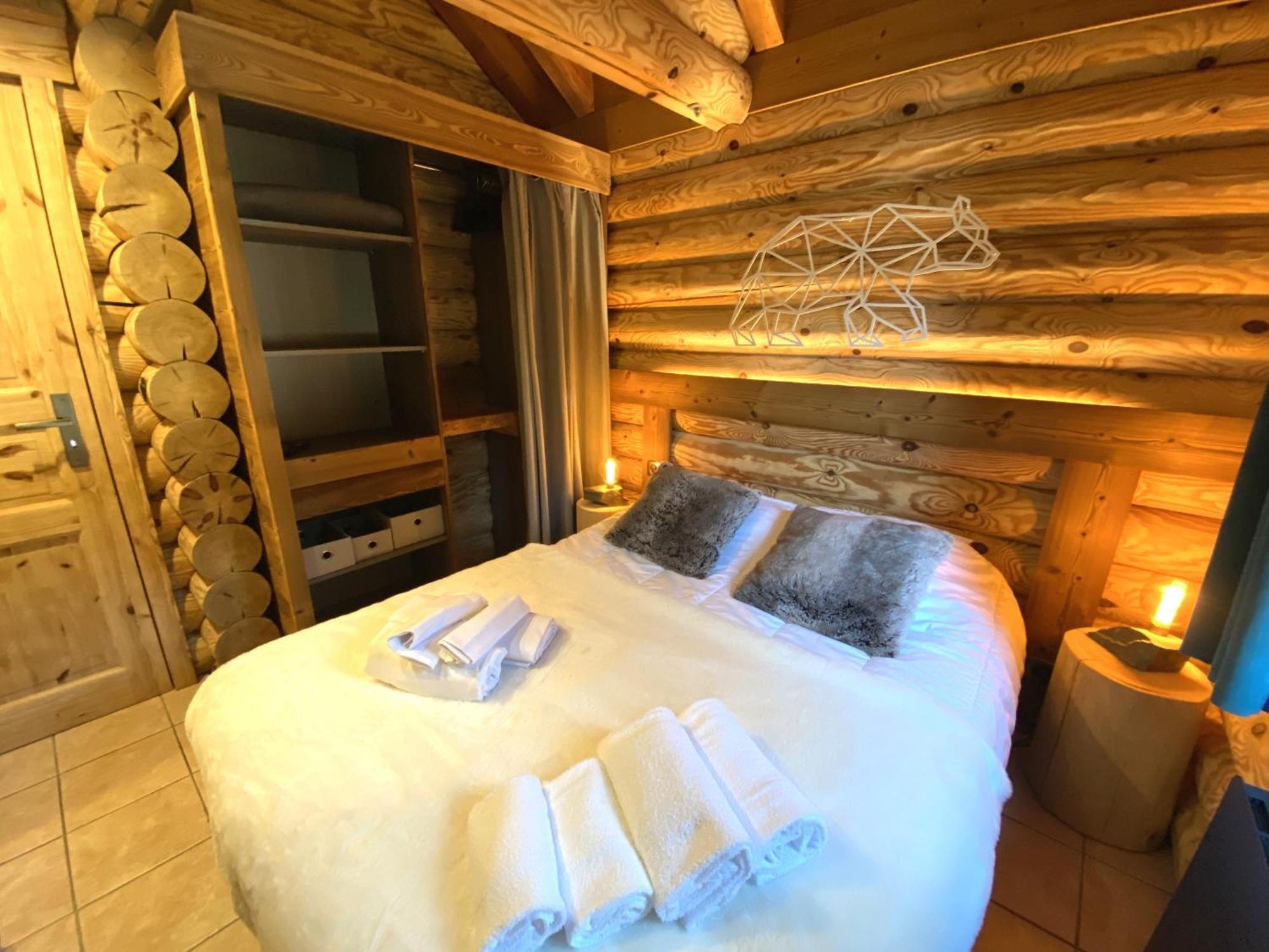 L'Oursblanc Chalet En Rondins La Bresse Exterior foto